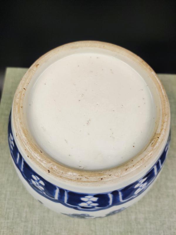古玩陶瓷康熙花間壽太白罐拍賣,當前價格16800元