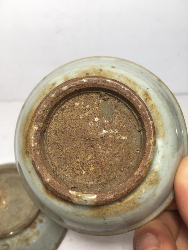 古玩陶瓷青花花卉紋筆舔一對拍賣,當前價格399元