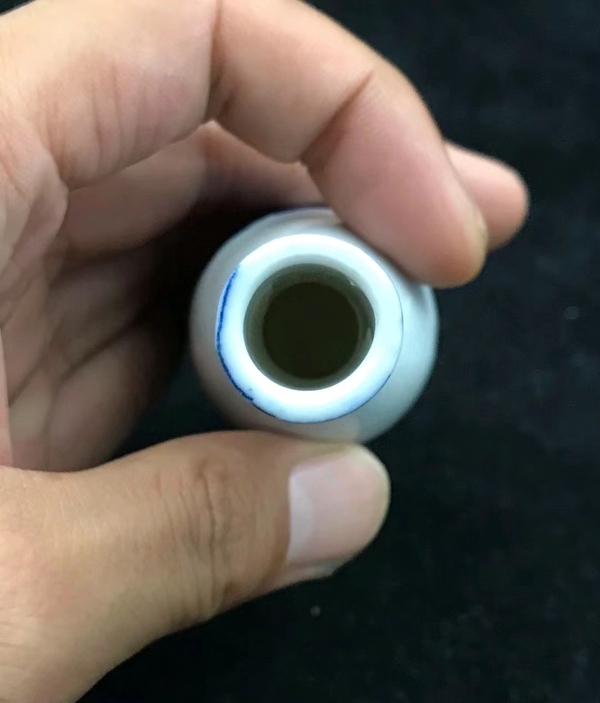 古玩陶瓷花卉紋青花瓶拍賣,當前價格158元