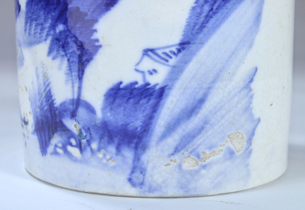 古玩陶瓷青花山水紋大筆筒拍賣,當(dāng)前價(jià)格1500元