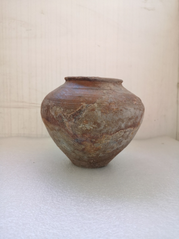 古玩陶瓷紅陶大罐拍賣,當前價格850元