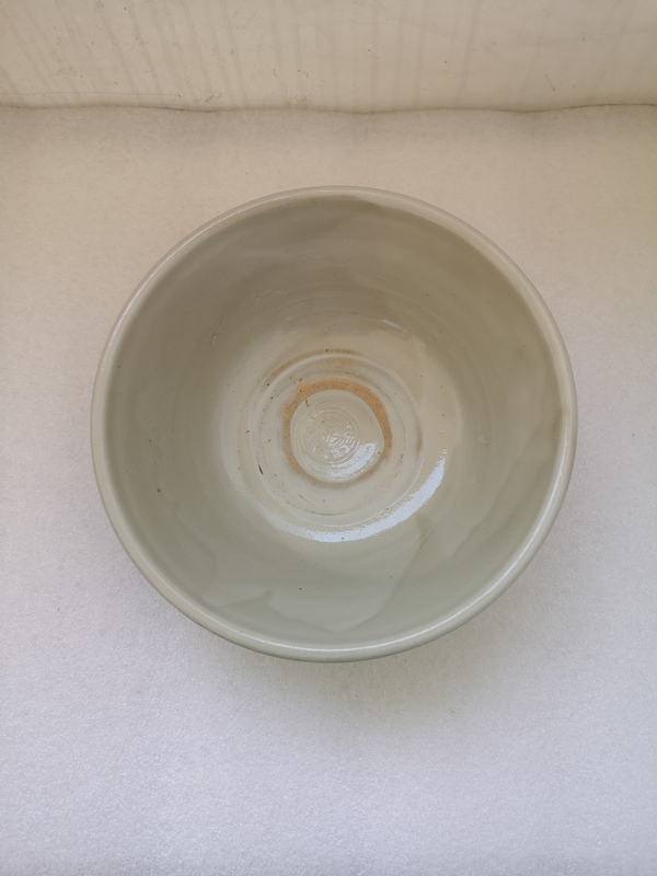古玩陶瓷磁州窯白釉印花唇口碗拍賣,當前價格980元