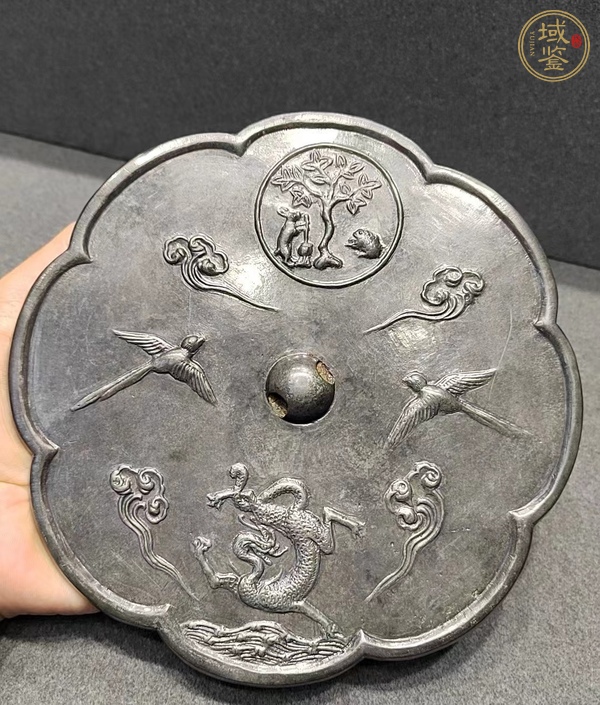 古玩銅器唐鏡真品鑒賞圖