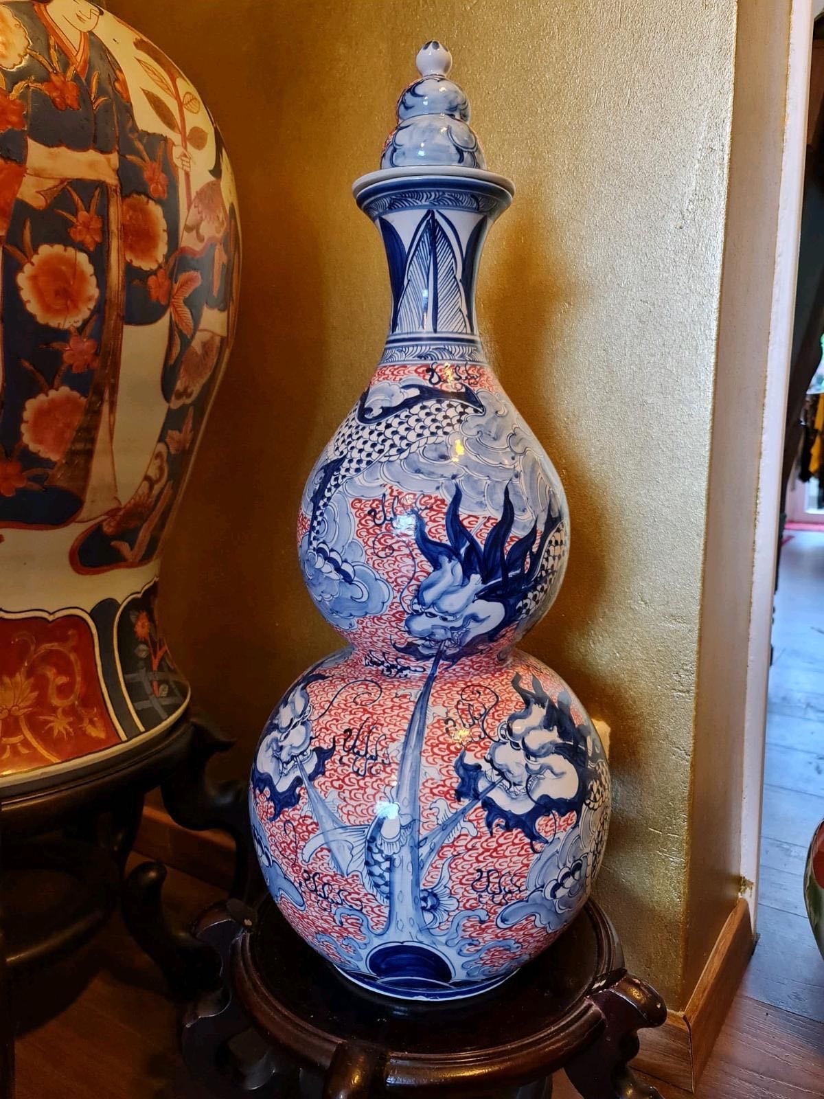 源六製花瓶、明治大正時代