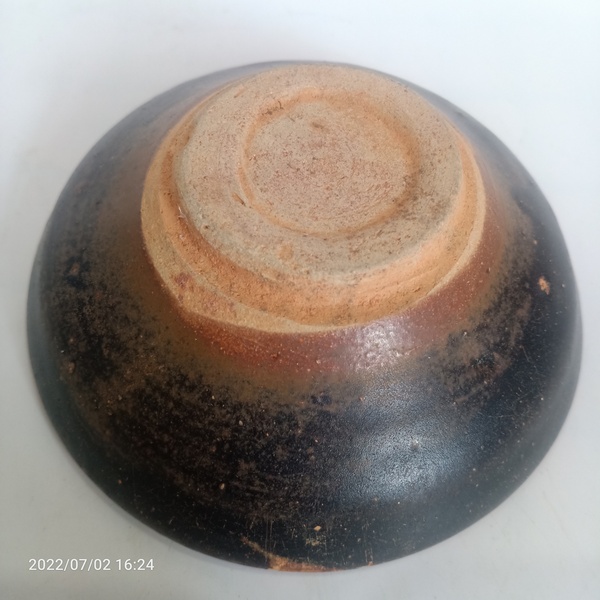 古玩陶瓷宋代吉州窯系褐釉盞拍賣,當(dāng)前價格399元