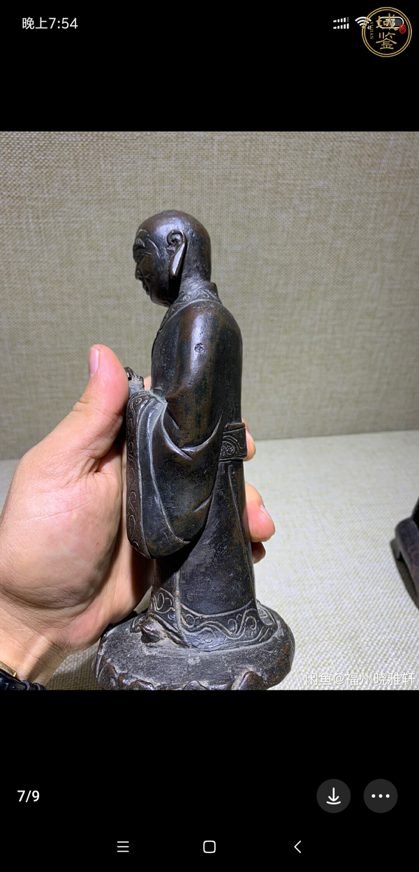 古玩銅器造像真品鑒賞圖