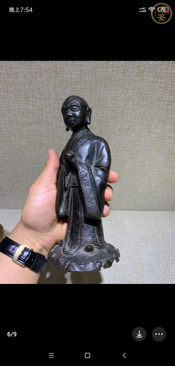 古玩銅器造像真品鑒賞圖