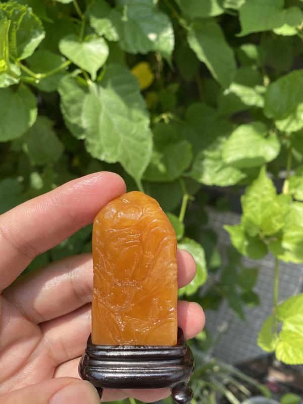 古玩雜項壽山田黃石印章(特價)拍賣,當前價格2999元