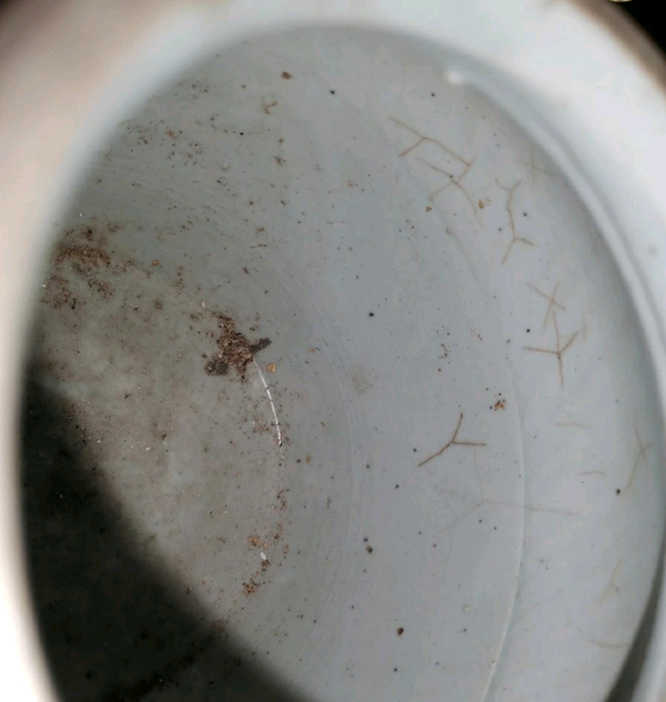 古玩陶瓷清中期乾隆纏枝蓮紋青花罐拍賣,當前價格780元