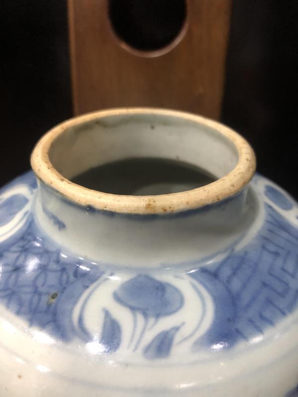 古玩陶瓷(已實物鑒真)晚明-加官晉爵-青花蓋罐拍賣,當(dāng)前價格12600元