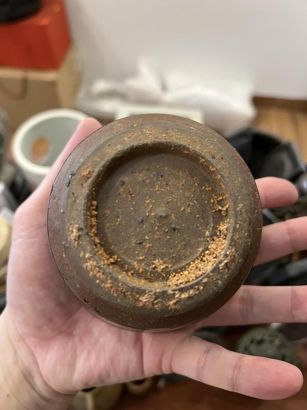 古玩陶瓷宋元褐釉圈足香爐拍賣,當前價格999元