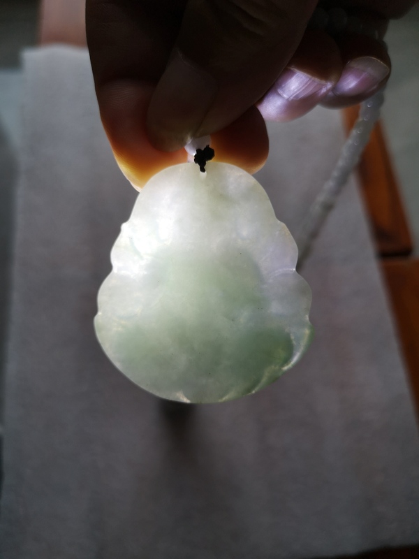 古玩玉器觀音牌子拍賣,當前價格398元