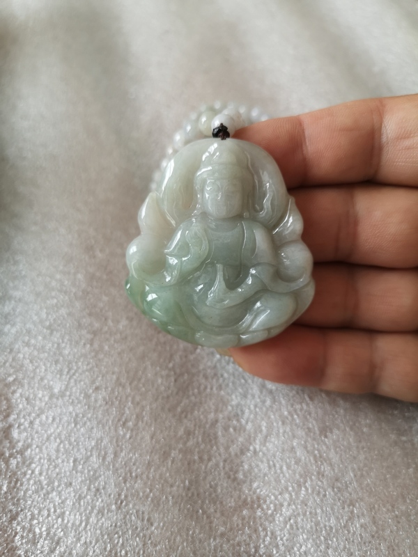 古玩玉器觀音牌子拍賣,當前價格398元