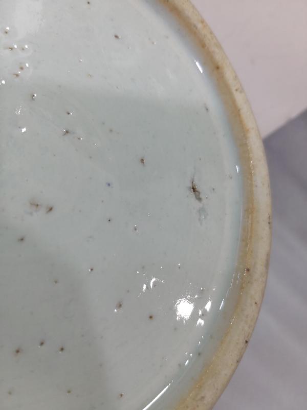 古玩陶瓷青花庭院嬰戲紋四系蓋壺拍賣,當前價格5880元