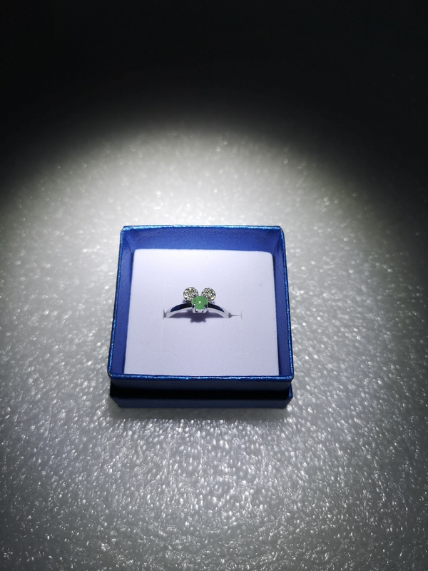 古玩玉器翡翠戒指拍賣,當前價格298元