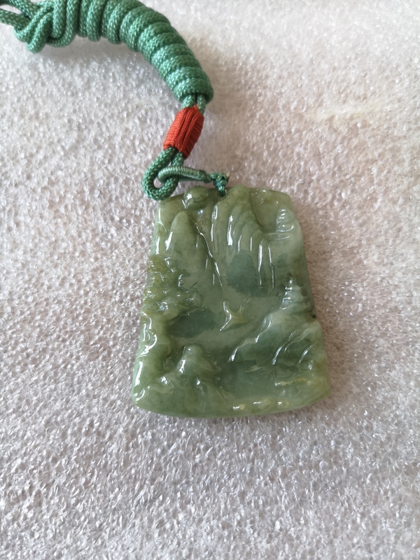 古玩玉器山水牌子拍賣,當前價格260元