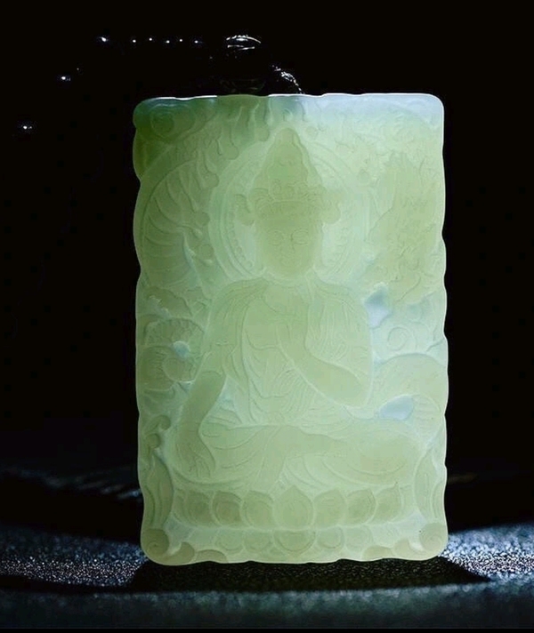 古玩玉器佛牌子拍賣,當前價格398元