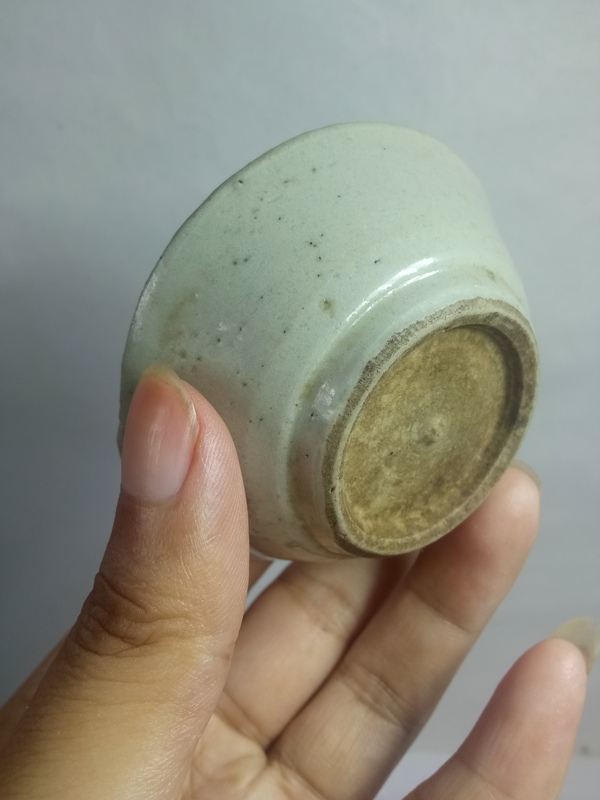古玩陶瓷清早期~白釉小碗拍賣,當前價格288元