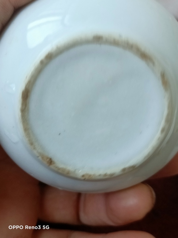 古玩陶瓷出口創匯期白釉荸薺瓶拍賣,當前價格360元