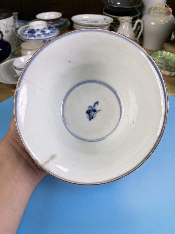 古玩陶瓷清早·青花鳳紋碗真品鑒賞圖