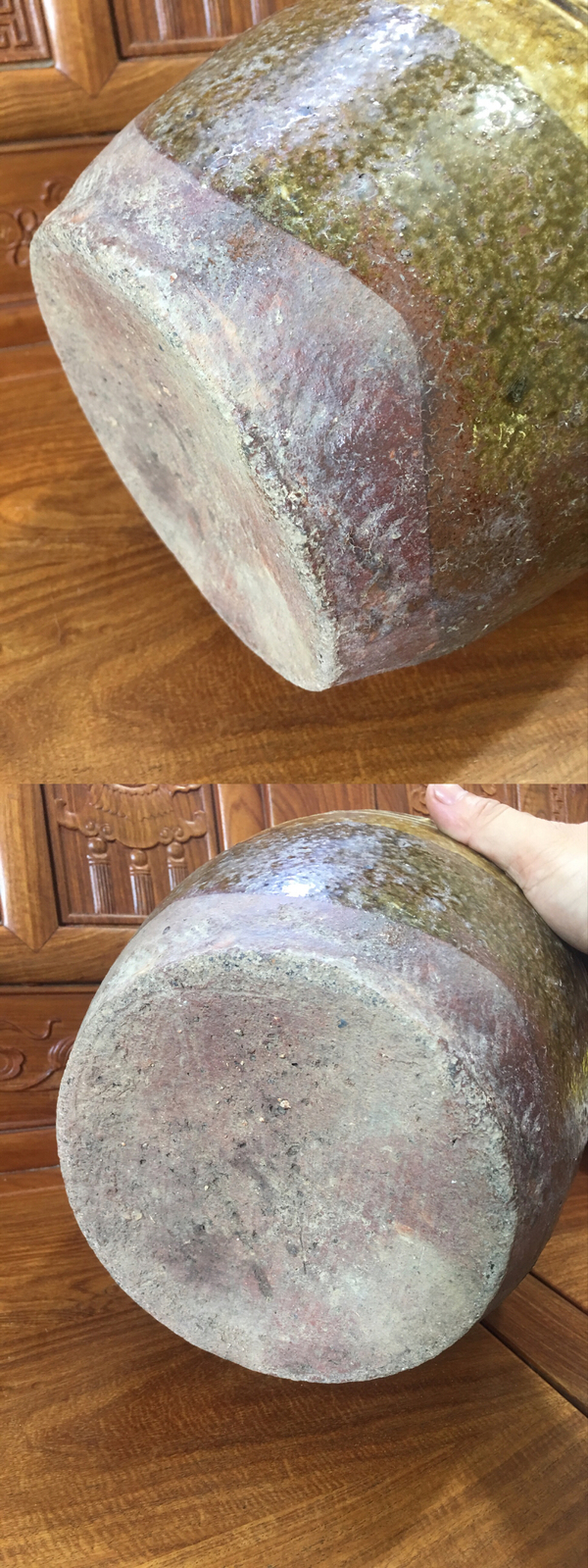 古玩陶瓷超大完美青釉四系大執壺拍賣,當前價格888元