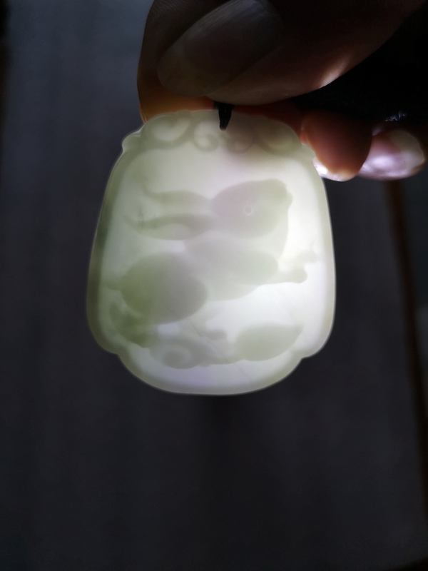 古玩玉器生肖兔牌子拍賣,當前價格298元