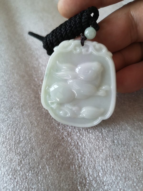 古玩玉器生肖兔牌子拍賣,當前價格298元