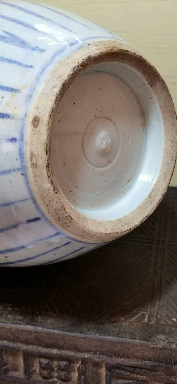 古玩陶瓷青花福字紋罐拍賣,當(dāng)前價(jià)格1300元