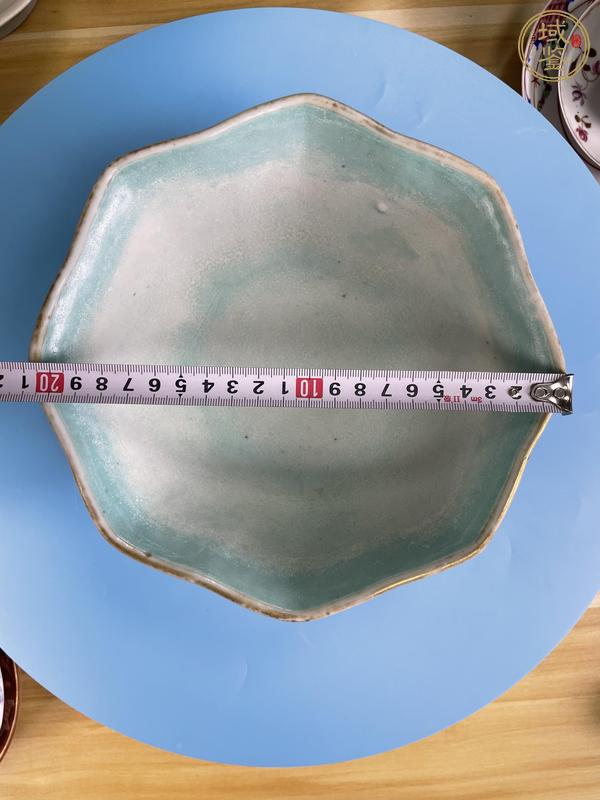 古玩陶瓷晚清·粉彩夔鳳紋八方貢碗真品鑒賞圖