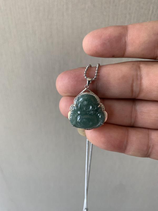 古玩玉器翡翠彌勒拍賣,當前價格456元