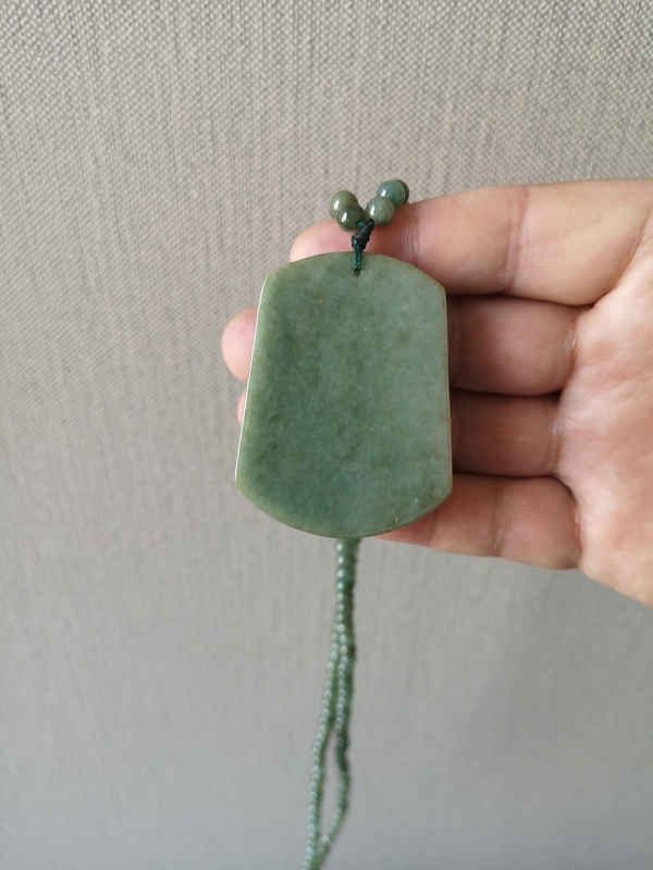 古玩玉器翡翠牌子拍賣,當前價格480元