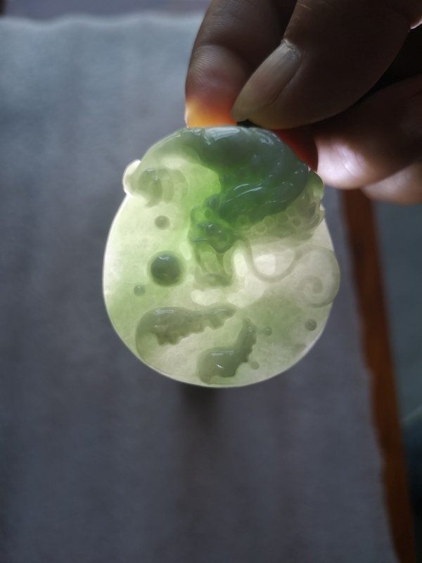 古玩玉器龍牌子拍賣,當前價格398元