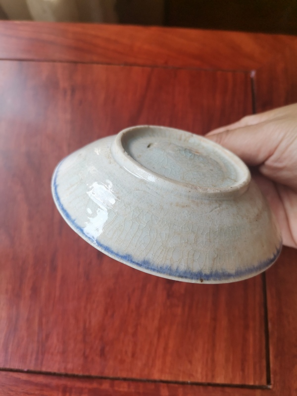 古玩陶瓷青白釉盤拍賣,當前價格240元
