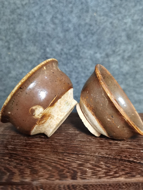 古玩陶瓷宋代.吉州窯一對茶盞1300拍賣,當前價格1300元