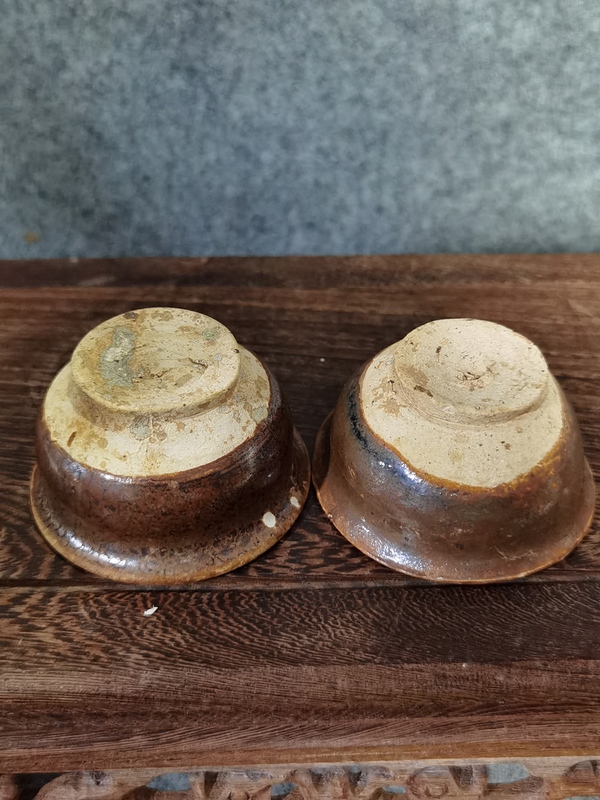 古玩陶瓷宋代.吉州窯一對茶盞1300拍賣,當前價格1300元