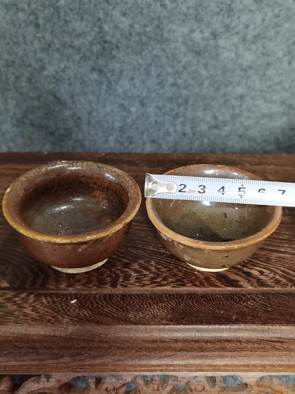 古玩陶瓷宋代.吉州窯一對茶盞1300拍賣,當前價格1300元
