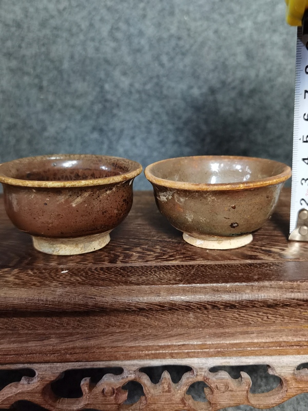 古玩陶瓷宋代.吉州窯一對茶盞1300拍賣,當前價格1300元