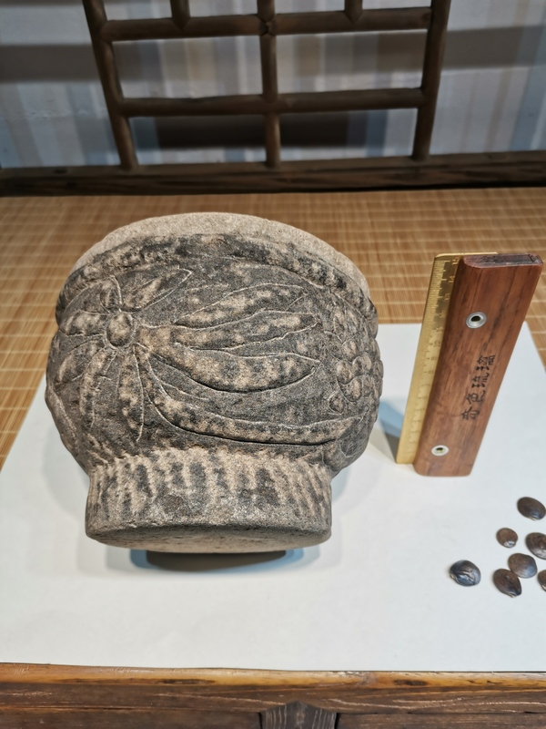 古玩雜項石臼拍賣，當(dāng)前價格550元