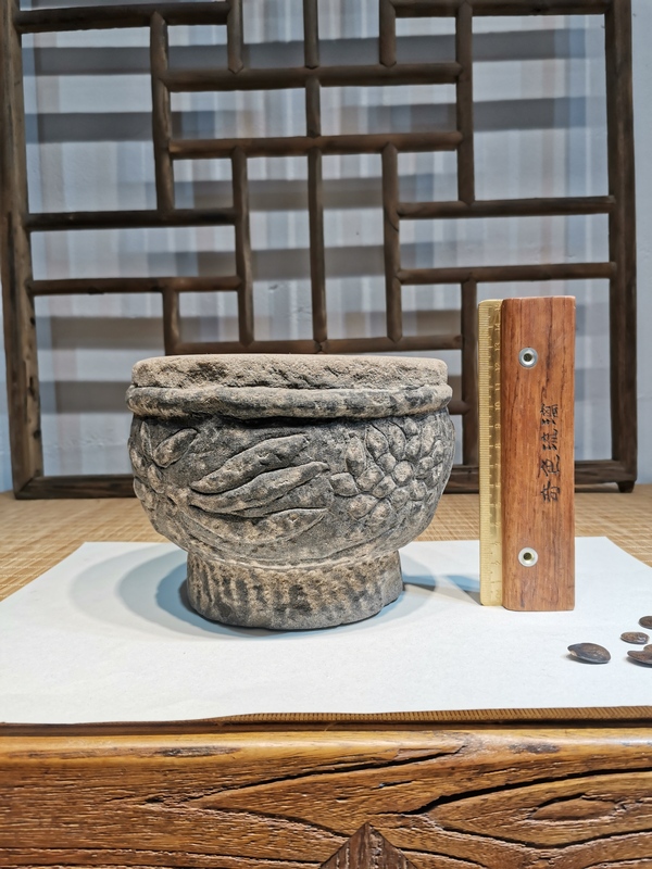 古玩雜項石臼拍賣，當(dāng)前價格550元