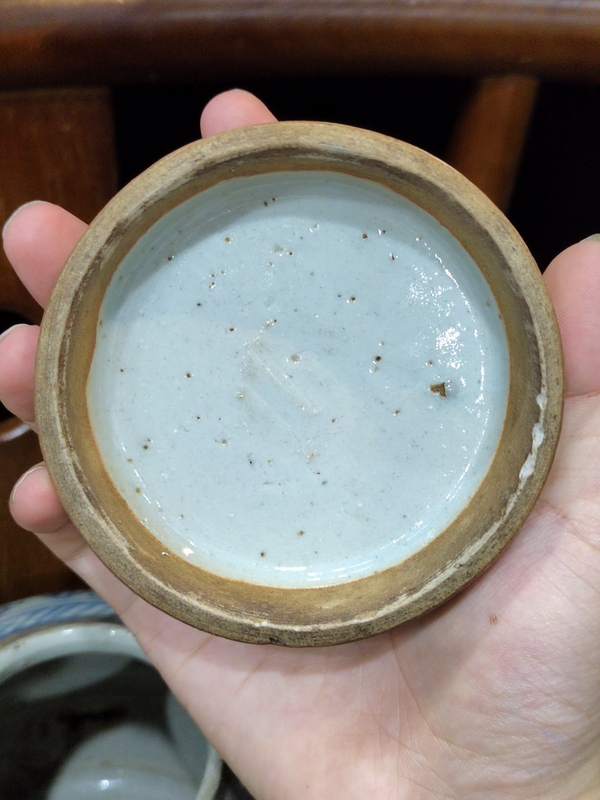 古玩陶瓷清中期太陽花卉紋青花蓋罐拍賣,當前價格1288元