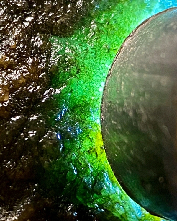 古玩玉器翡翠原石拍賣,當前價格1500元
