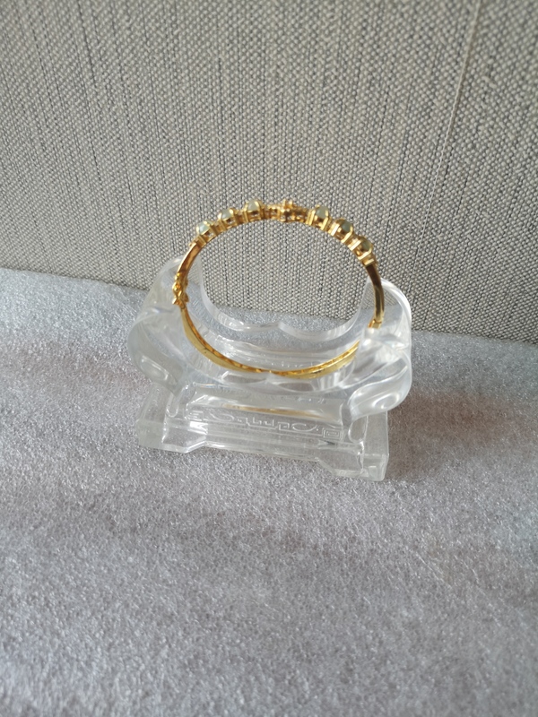古玩玉器翡翠鐲子拍賣,當前價格550元