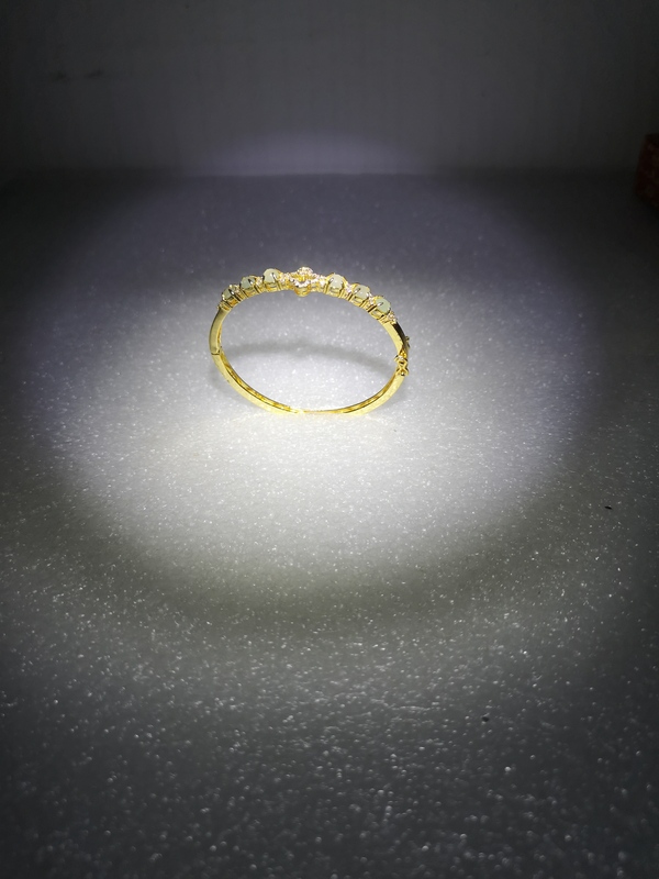 古玩玉器翡翠鐲子拍賣,當前價格550元