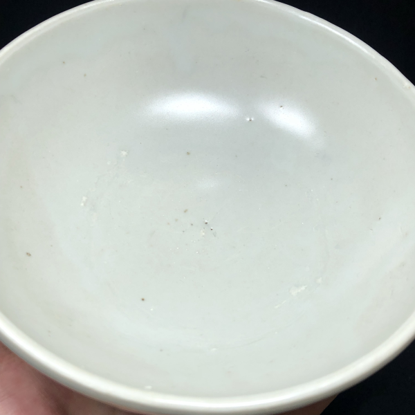 古玩陶瓷【重器】元代卵白釉大碗可以和钧瓷媲美拍卖，当前价格0元