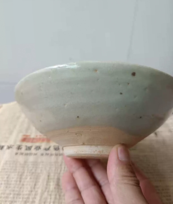 古玩陶瓷元代-卵白釉大碗拍卖，当前价格369元