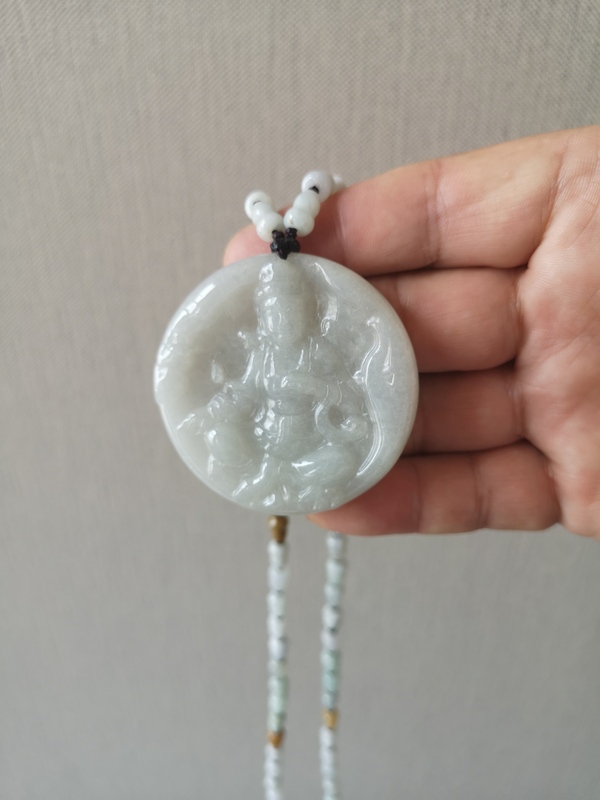 古玩玉器觀音牌子拍賣,當前價格580元