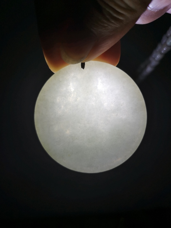 古玩玉器觀音牌子拍賣,當前價格580元