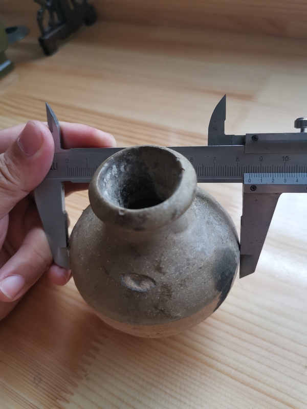 古玩陶瓷宋代褐釉瓶拍賣,當(dāng)前價(jià)格800元