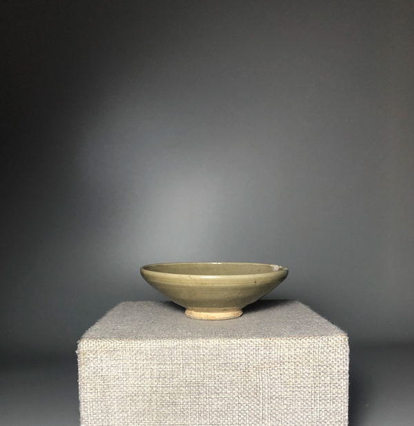 古玩陶瓷精品青釉斗笠盞拍賣,當(dāng)前價格2888元