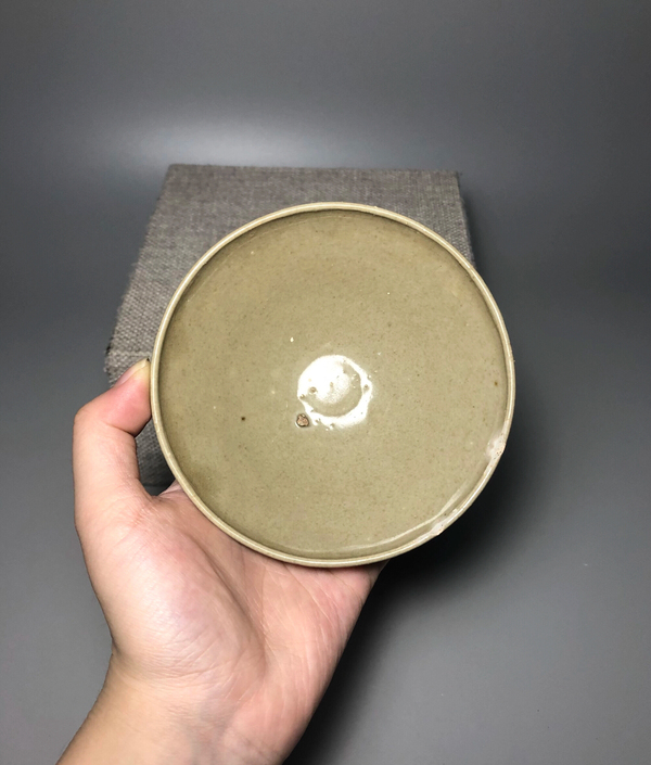古玩陶瓷精品青釉斗笠盞拍賣,當(dāng)前價格2888元